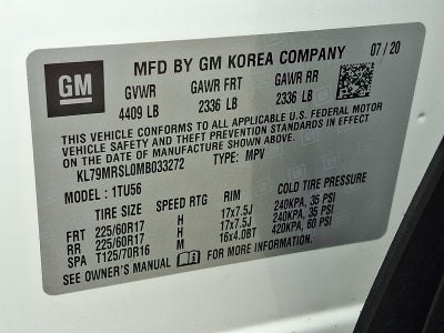 2021 Chevrolet Trailblazer LT