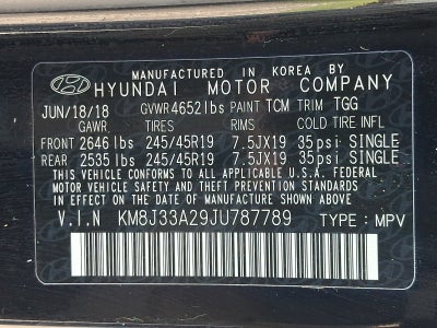 2018 Hyundai Tucson Value