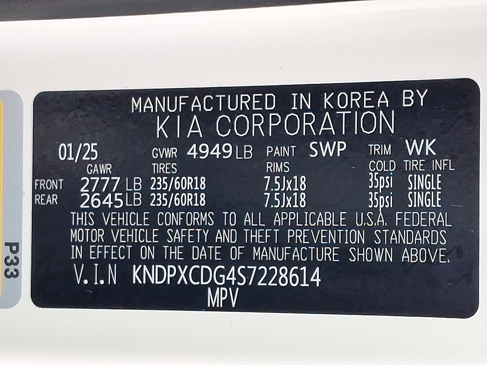 2025 Kia Sportage Hybrid SX-Prestige