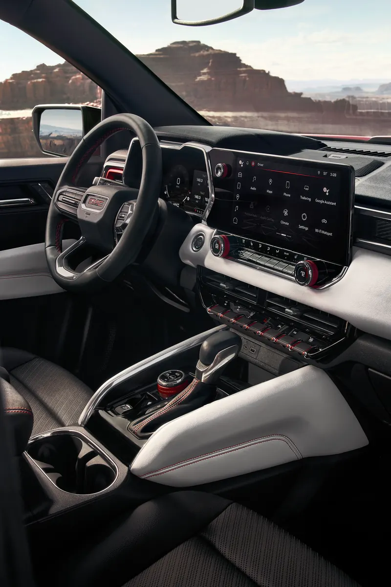 2026 GMC Canyon infotainment system at Jones GMC of Lancaster in Lancaster PA