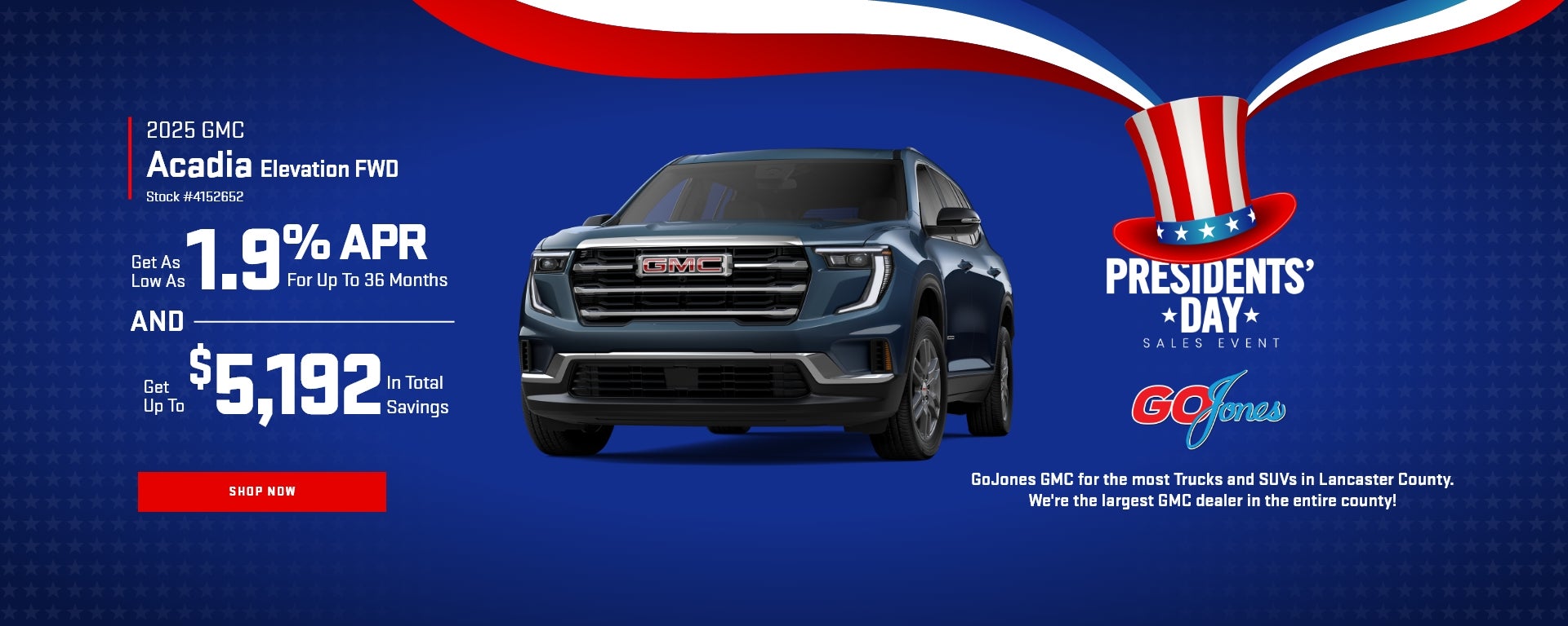 2025 GMC Acadia Elevation FWD 