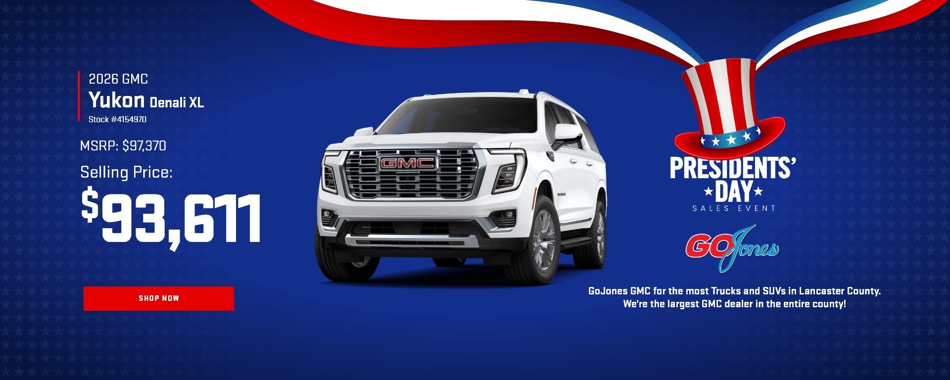2026 GMC Yukon Denali XL Stoc
