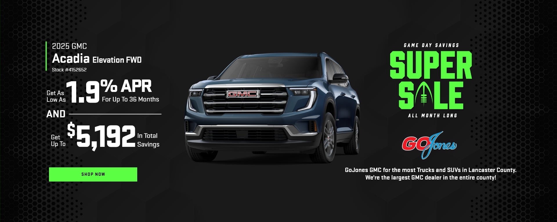 2025 GMC Acadia Elevation FWD