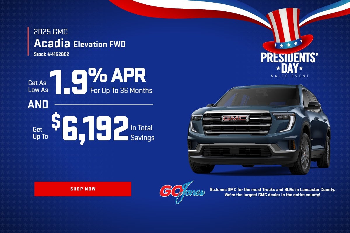 2025 GMC Acadia Elevation FWD 