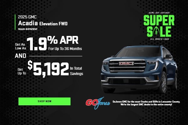 2025 GMC Acadia Elevation FWD