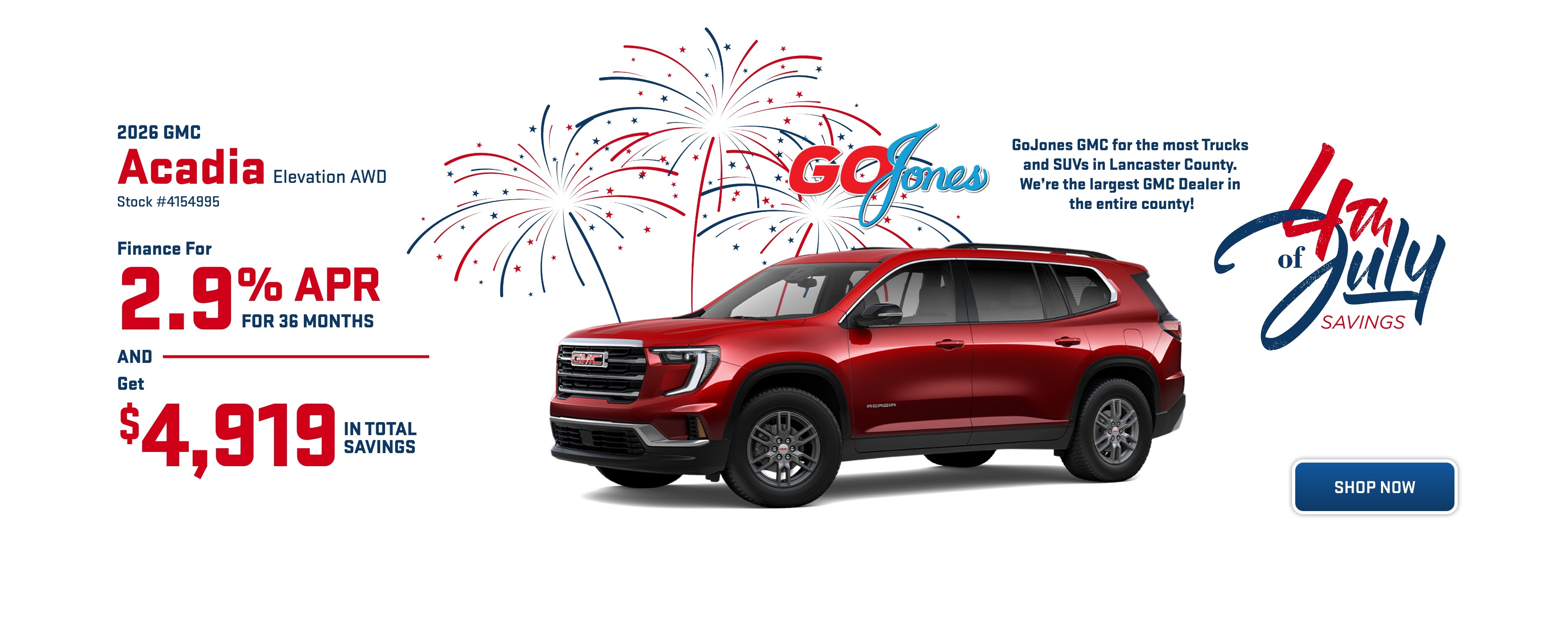 2026 GMC Acadia Elevation FWD