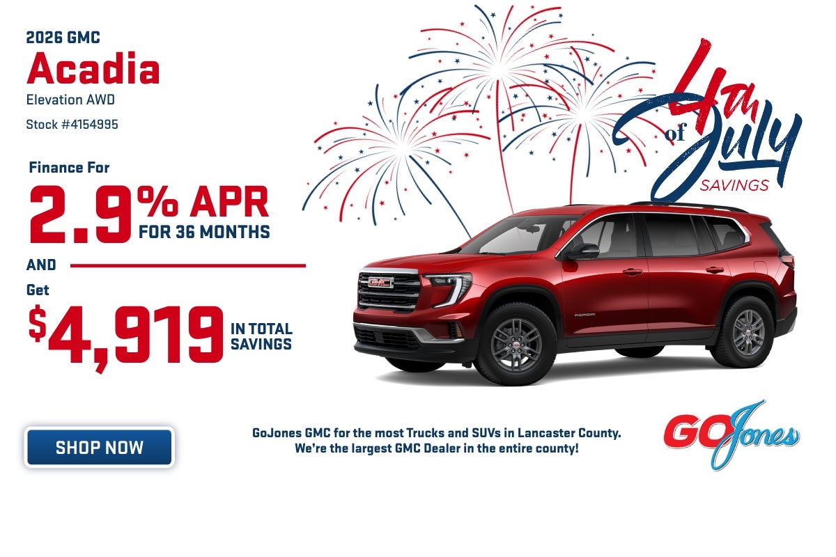 2026 GMC Acadia Elevation FWD