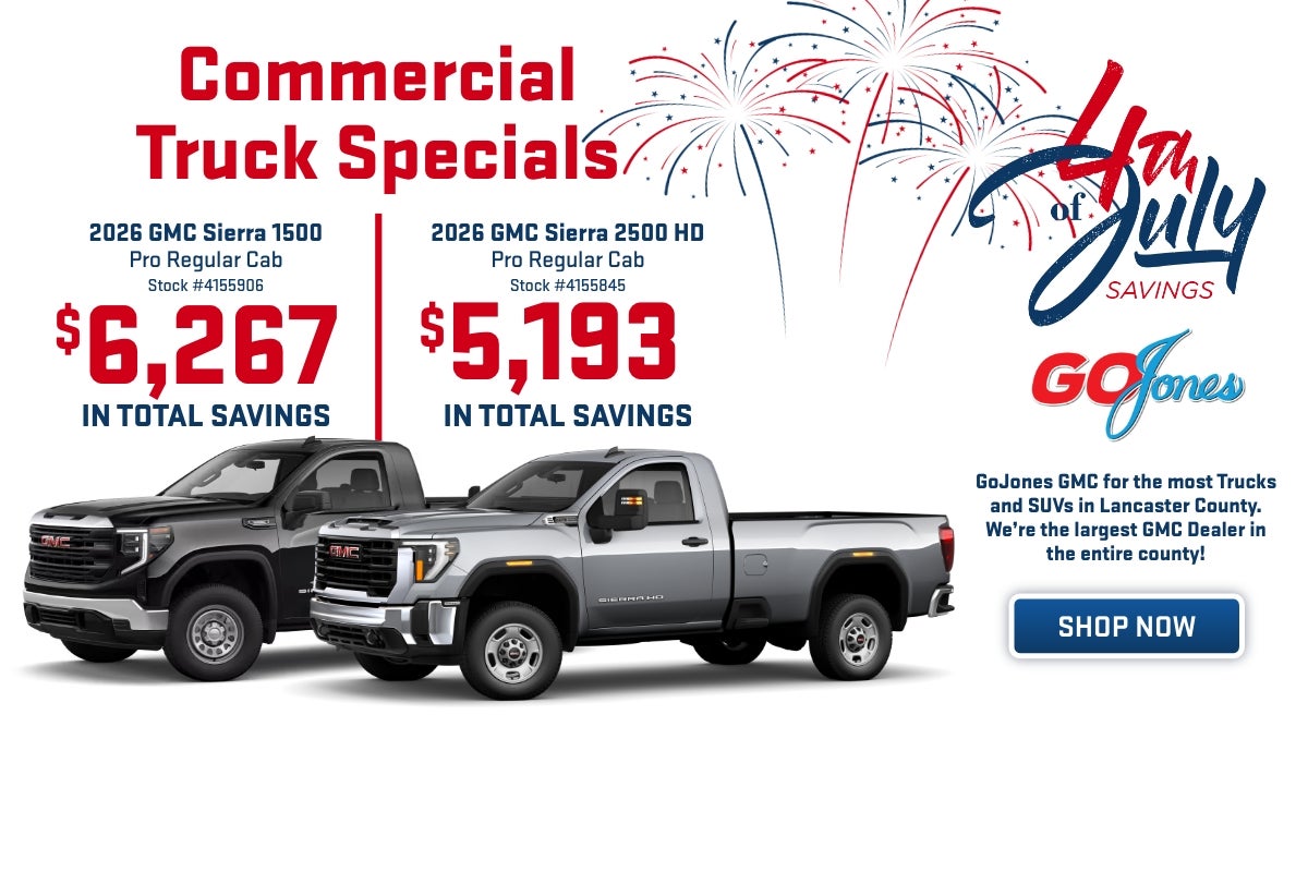 Commercial Truck Specials