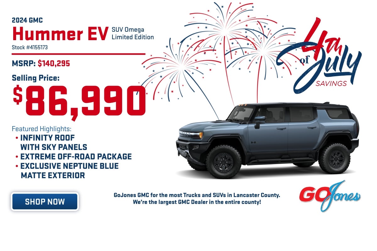 2024 GMC Hummer EV SUV Omega Limited Edition