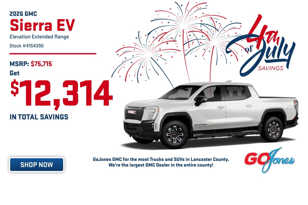 2026 GMC Sierra EV Elevation Extended Range