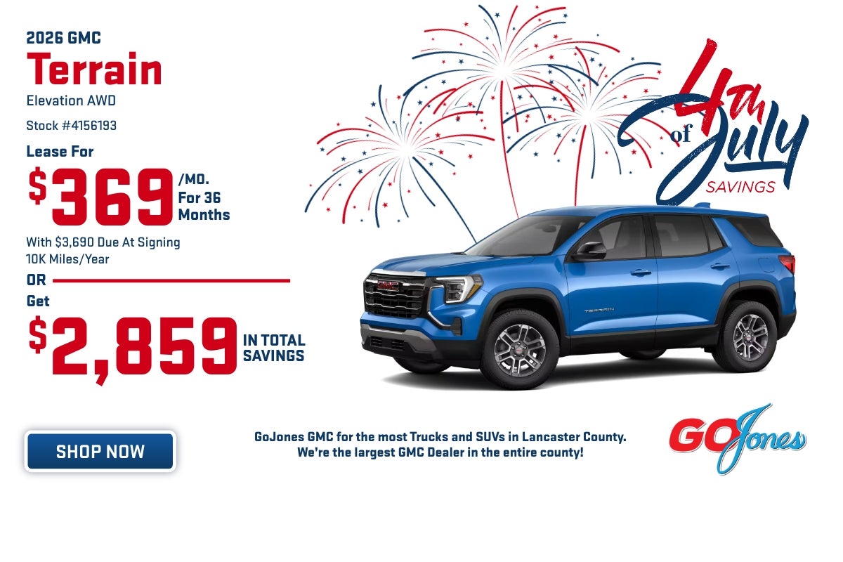 2026 GMC Terrain Elevation AWD