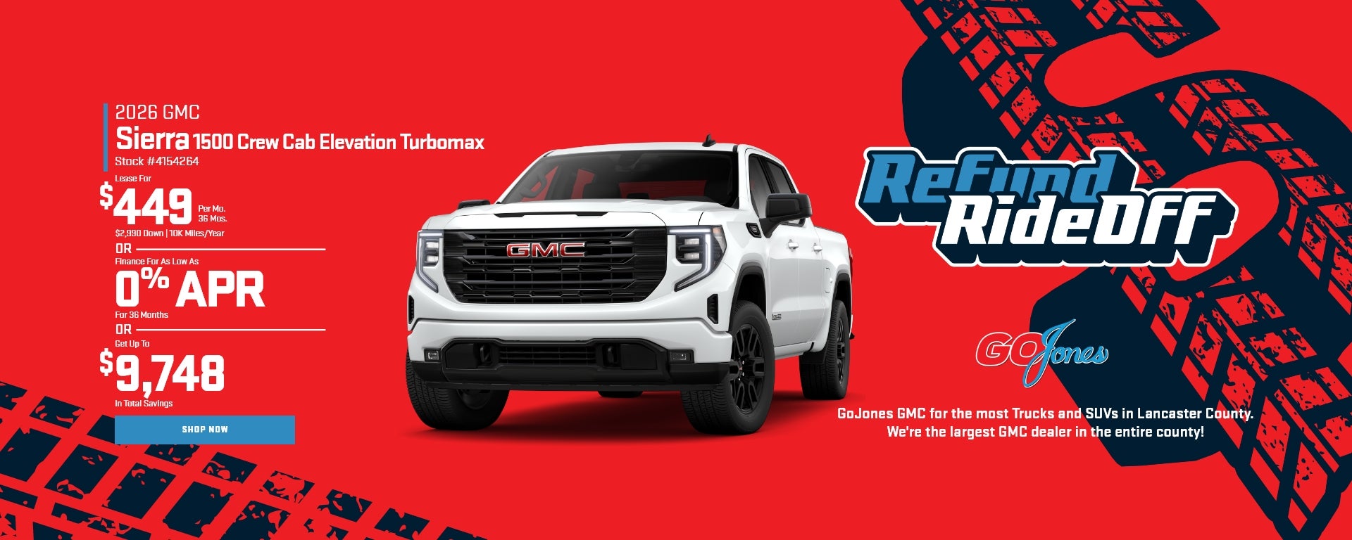 2026 GMC Sierra 1500 Crew Cab Elevation Turbomax