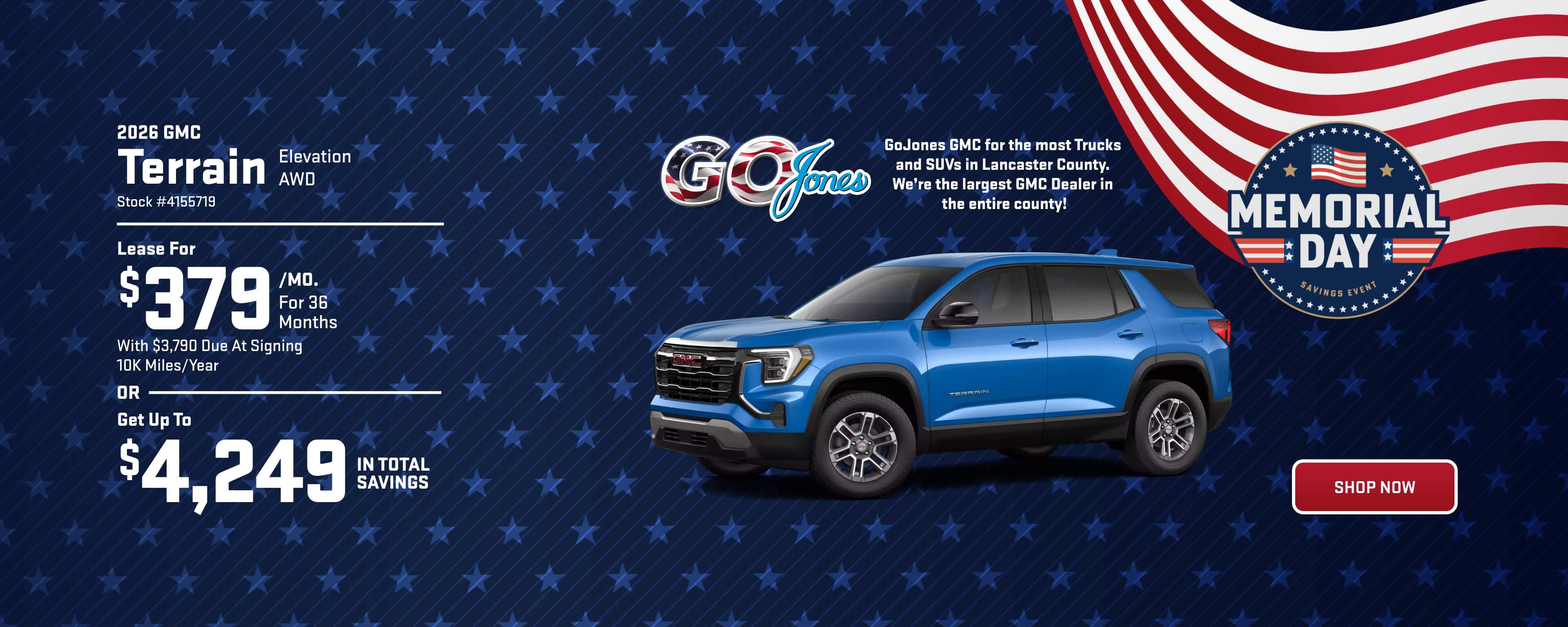 2026 GMC Terrain