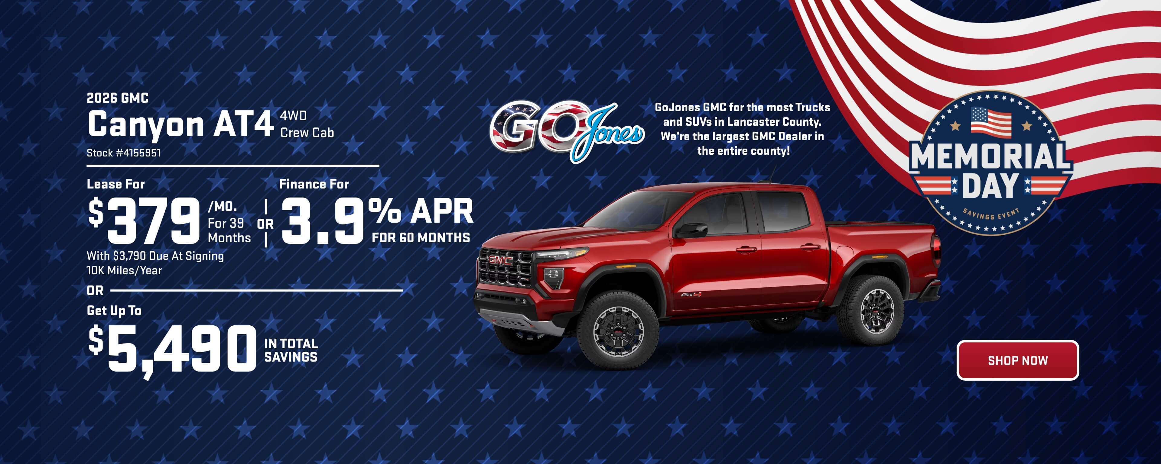2026 GMC Canyon