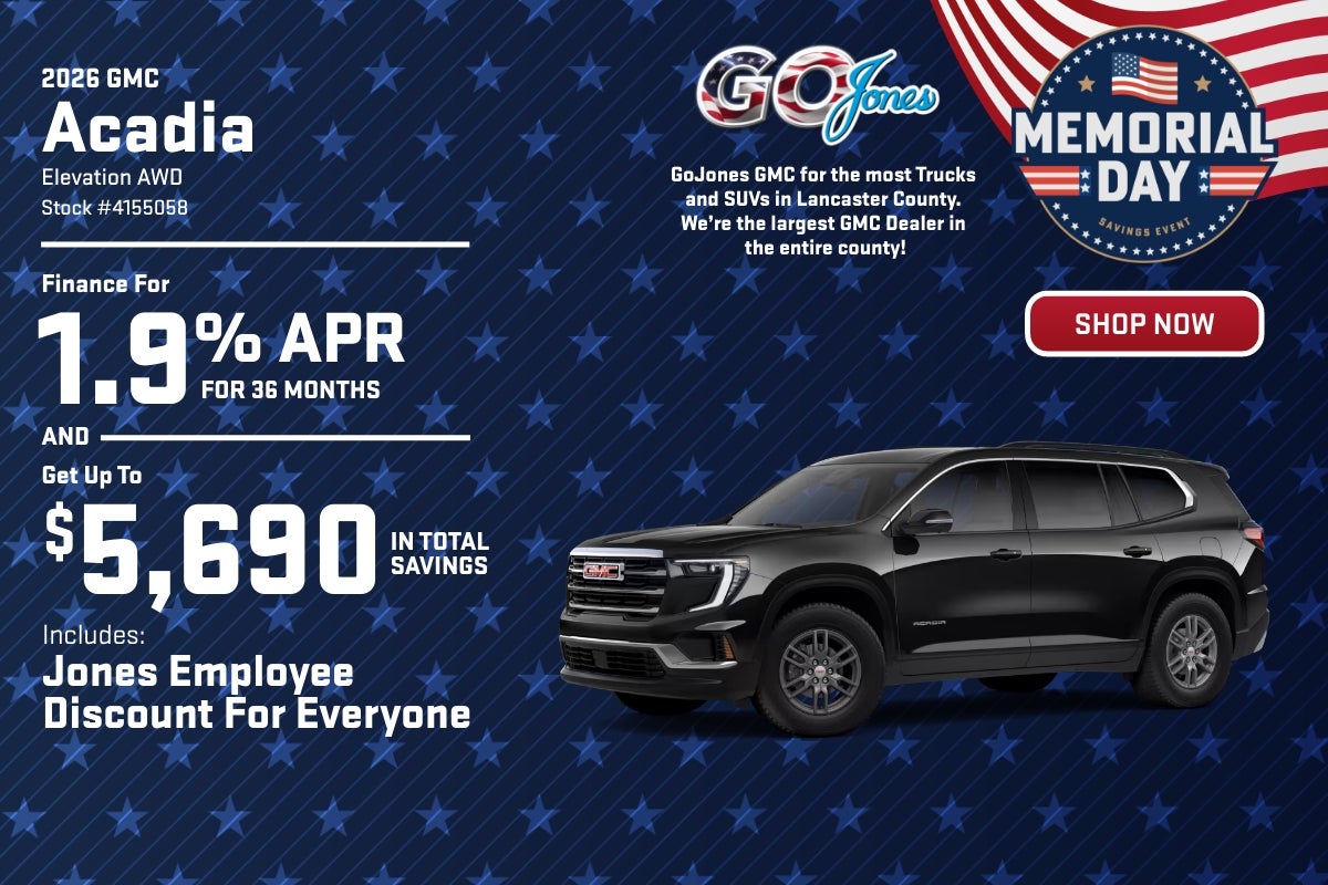 2026 GMC Acadia
